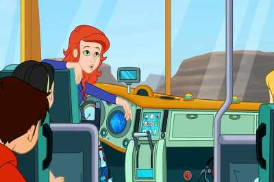 Hang on. There's other atomic dance acts - The Magic School Bus Rides Again