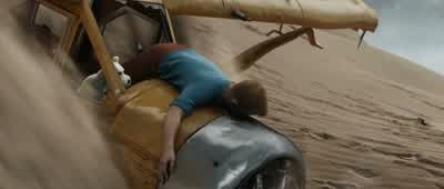 Hang on, Tintin! - The Adventures of Tintin