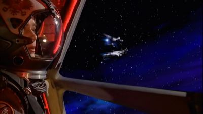 Hang tight.
Coming around for another run. - Babylon 5