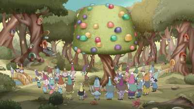 ♪ Hanging Elfo from the Gumdrop Tree
A strangly-dangly activity ♪ - Disenchantment