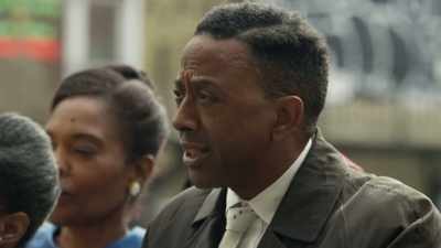 Hanging on the cross,
I got two nails in my hands. - Godfather of Harlem