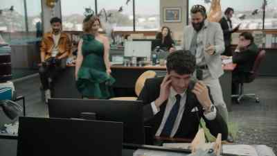 [Hannah and Danny laughing] - The Office