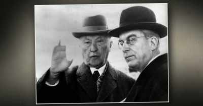 Hans globke, his chief aide
in his chancellery, - Getting Away with Murder(s)