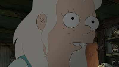 [Hansel] Nein, she adopted us
und gave us candy, but not enough. - Disenchantment