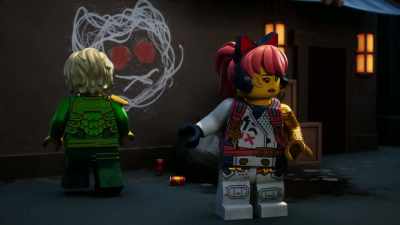 Hantro's hideout has gotta
be around here somewhere. - LEGO Ninjago: Dragons Rising