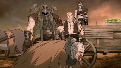 [Hanzo sobs] Satoshi. - Mortal Kombat Legends: Snow Blind