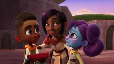 Hap, keep decorating,
'cause we're gonna get that jellyfruit. - Star Wars: Young Jedi Adventures