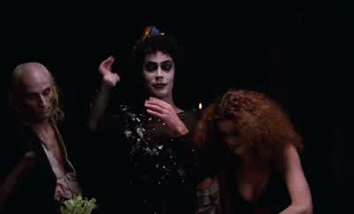Happy birthday to you Happy birthday to you Happy birthday, dear Rocky -Happy birthday... - The Rocky Horror Picture Show