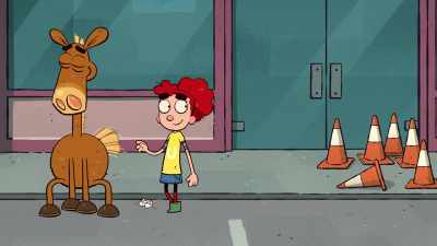 - [happy carnival music] - It's Pony