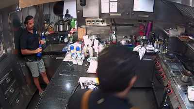 - Happy food dance?
- Happy dance. - Below Deck Sailing Yacht