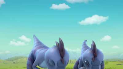 [happy growling] - Dino Ranch