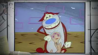 Happy, happy, happy, joy, joy, joy. - Happy Happy Joy Joy: The Ren & Stimpy Story