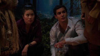 HAPPY (quietly):
How long are we staying here? - Scorpion