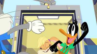 ♪ Hard hat time
It's hard hat time ♪ - Bugs Bunny Builders