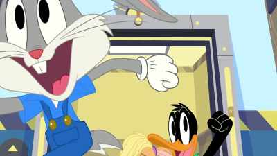 ♪ Hard hat time
It's hard hat time ♪ - Bugs Bunny Builders