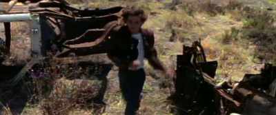 Hardly anything on at all,
except for a collar and a lead. - Mystify: Michael Hutchence