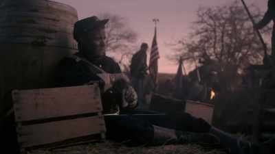 Hardy: When the federal
forces are able to break through - Blood and Fury: America's Civil War