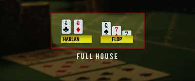 Harlan has a full house again, - Molly's Game