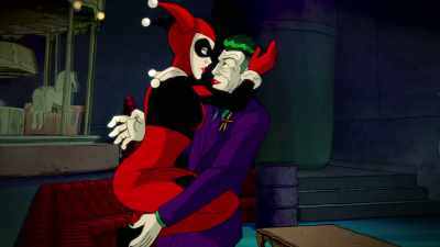 - [Harley] Mwah!
- [both moaning] - Harley Quinn