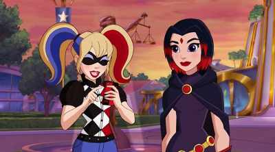 Harley Quinn,
board-uncertified, - DC Super Hero Girls: Legends of Atlantis