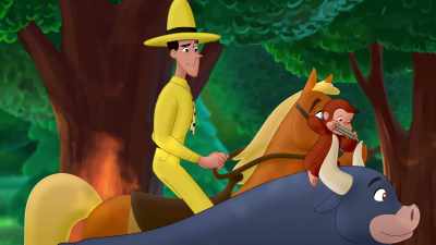 (harmonica music) - Curious George: Go West, Go Wild
