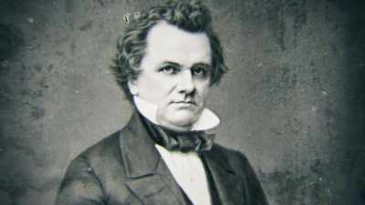 - [Harold] And Douglas
becomes Lincoln's - Abraham Lincoln