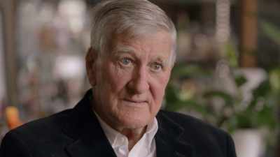 Harold liked someone
beside him all the time. - Offside: The Harold Ballard Story