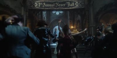 [harpsichord accompanies in minor key] - The School for Good and Evil