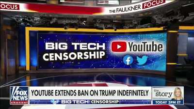[Harris Faulkner]
YouTube extending its suspension - The YouTube Effect