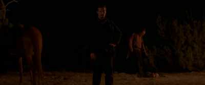 HARRIS! GONNA STAND
THERE ALL NIGHT, OR WHAT? - In a Valley of Violence