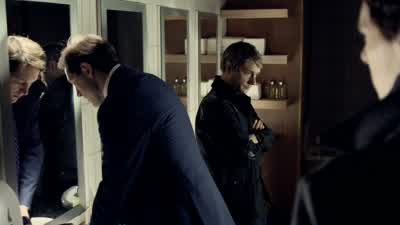 Harrow, Oxford...very bright guy. - Sherlock