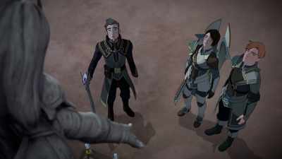 Harrow told me
he was never as strong or brave - The Dragon Prince