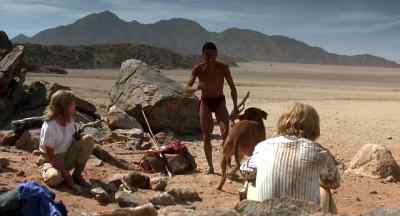 Harry killed his first gemsbok.
Harry is a hunter now. - A Far Off Place