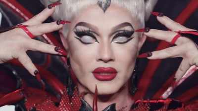 [harsh electronic
music continues] - The Boulet Brothers' Dragula: Titans