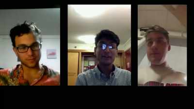 HARSHA (over computer):
Nice, Horatio Alger stayed
in this room (inaudible). - Science Fair
