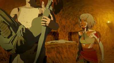 Haruo, you can't go! That's losing! - Godzilla: The Planet Eater