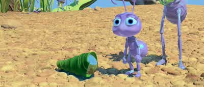 Harvester. - A Bug's Life