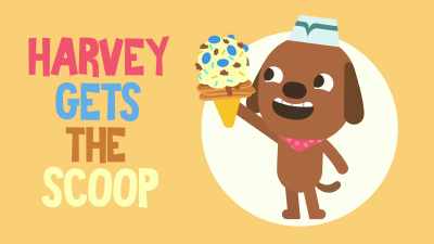 "Harvey Gets the Scoop." - Sago Mini Friends