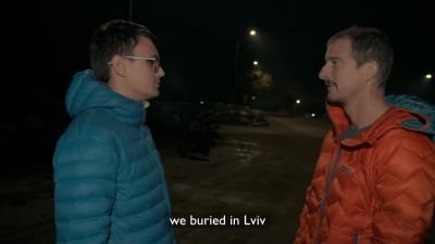 Has everybody lost friends? - War Zone: Bear Grylls Meets President Zelenskyy