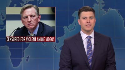 Has officially been censured after posting
a violent anime video that depicted - Saturday Night Live