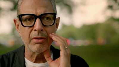 Has something to do with allowing
me to contact something in me - The World According to Jeff Goldblum