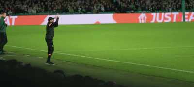 Hasn't been
an action-packed first half, - Football Must Go On