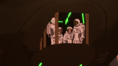 [hatch hisses open] - Invincible