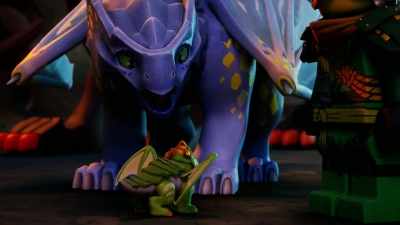 -[hatchlings chitter]
-[gentle music] - LEGO Ninjago: Dragons Rising