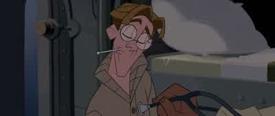 Me I hate fishing I hate fishHate the taste hate the smelland hate all them little bones - Atlantis: The Lost Empire