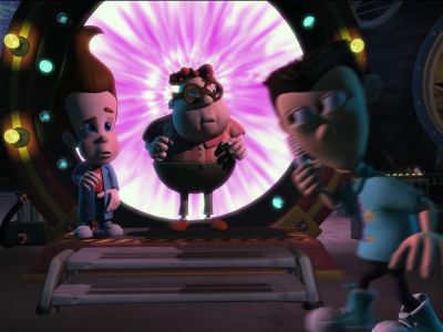 Hate to leave you hanging, - The Adventures of Jimmy Neutron: Boy Genius