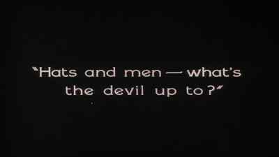 Hats and men... what' s
the devil up to? - The Penalty