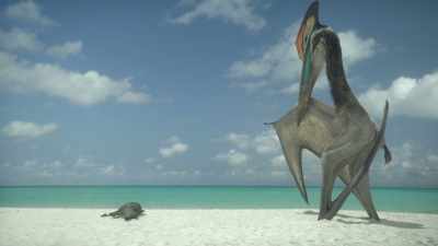 Hatzegopteryx are Europe's top predators. - Prehistoric Planet