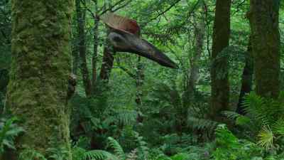 Hatzegopteryx stands 15 feet tall. - Prehistoric Planet