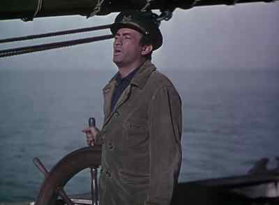 Haul down the headsails!
- Down headsails! - The World in His Arms